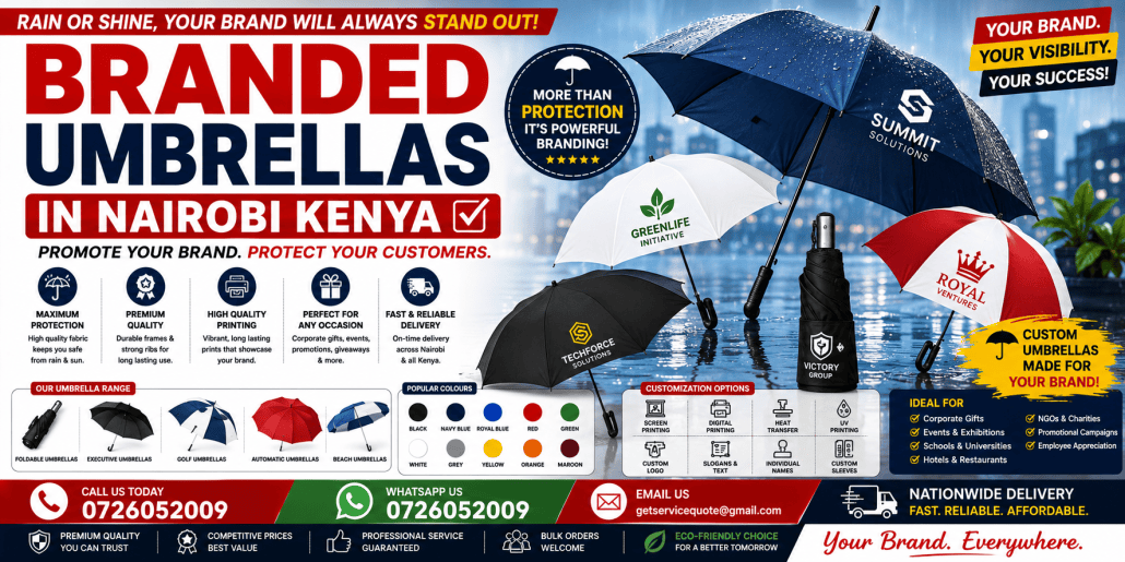 Branded Umbrellas Branded Umbrellas
